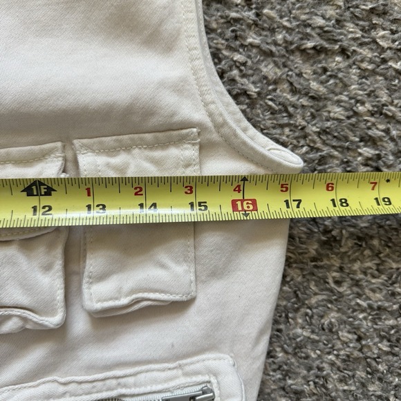 American Eagle Women's Utility Cargo Vest Size XS Outdoor Pockets - Picture 6 of 7